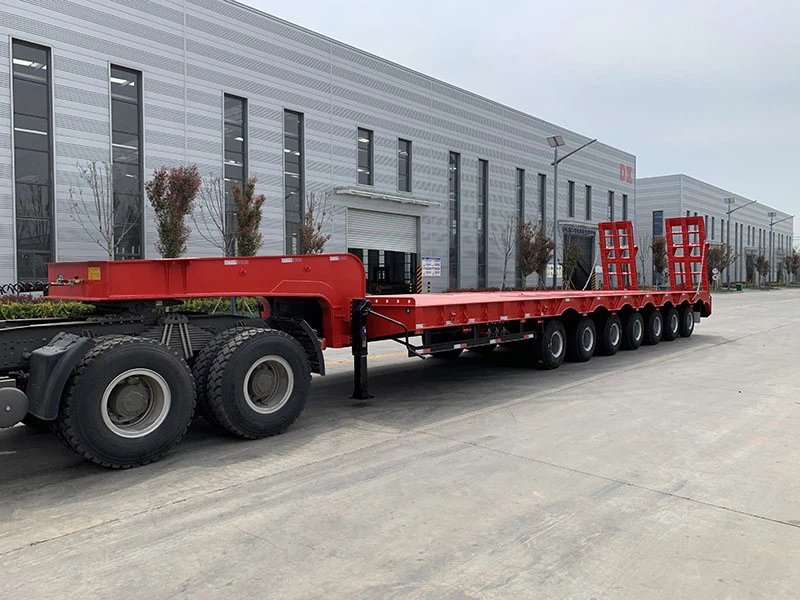 7 Axle Lowbed Semi Trailer 7 Axle Lowbed Semi Trailer