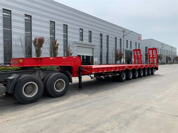 7 Axle Lowbed Semi Trailer