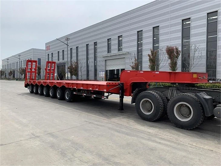7 Axle Lowbed Semi Trailer