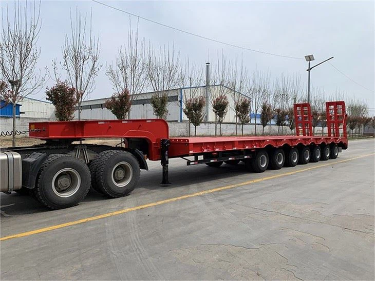 7 Axle Lowbed Semi Trailer