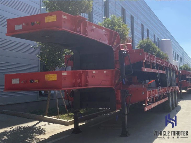 Lowbed Truck Trailer For Sale