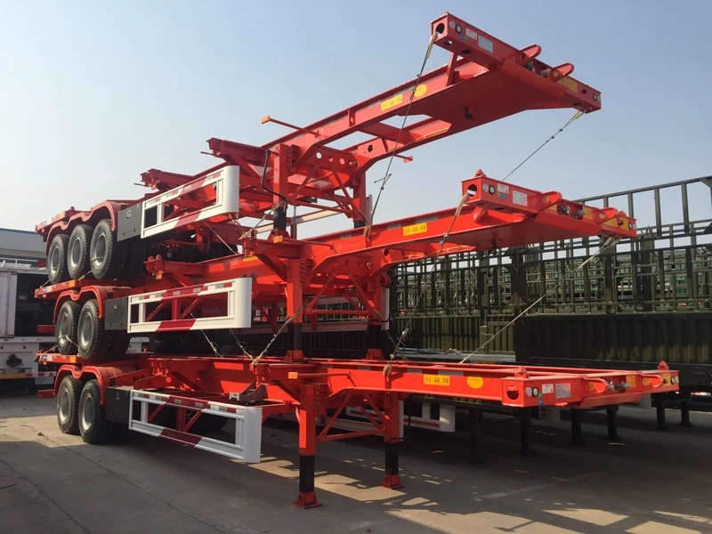 3 Axles Container Trailer For Sale