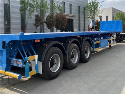 Remolque de plataforma plana de 12 m a la venta