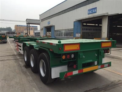 Trailer de contenedor de envío de 3 ejes a la venta